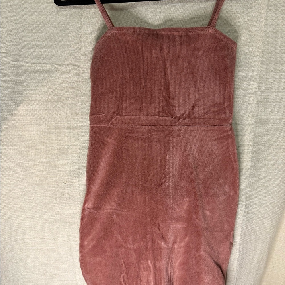 Forever 21 Strapless Dusty Pink Dress